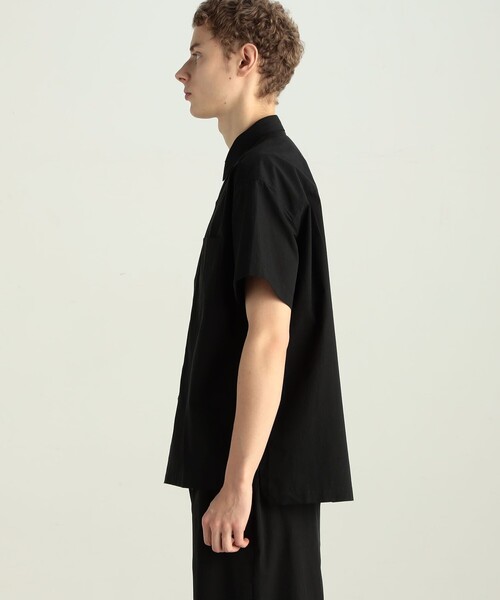 EDITION(エディション)の「オーガニックタイプライターハーフスリーブシャツ(シャツ/ブラウス・メンズ・ブルー/ブラック/ホワイト・M/S)」の14枚目の写真