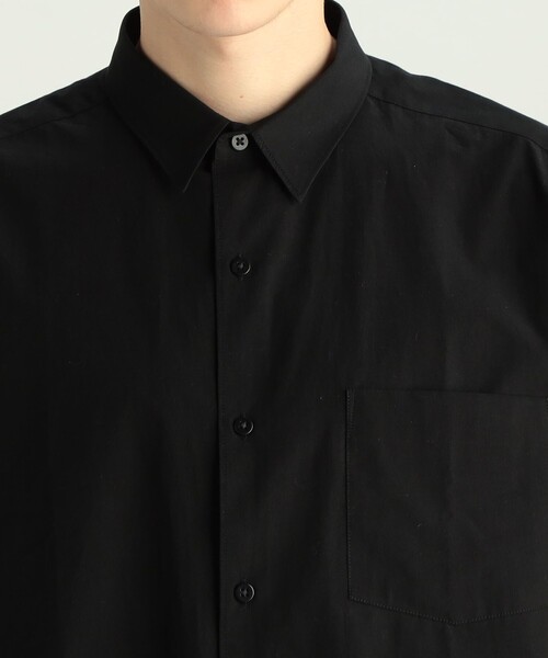 EDITION(エディション)の「オーガニックタイプライターハーフスリーブシャツ(シャツ/ブラウス・メンズ・ブルー/ブラック/ホワイト・M/S)」の16枚目の写真