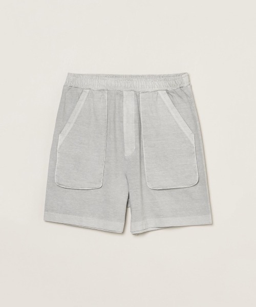 three dots(スリードッツ)の「ピグメントダイコットン ショートパンツ(その他パンツ・メンズ・オリーブ/ブラック/ライトグレー・SMALL/LARGE/MEDIUM)」の2枚目の写真