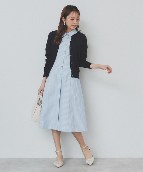 miyabi　新品 JUSGLITTY ビジューニット ビジューボタンシアーポロニット〔メール便可／60〕 | miette
