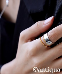 antiqua（アンティカ）の「レイヤードリング（リング）」