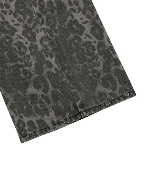 【MUCENT】 DITT SNAP BUTTON LEOPARD WIDE PANTS /追跡付 セール】【日本未発売/WEB限定】MUCENT(ムセント)/スナップ