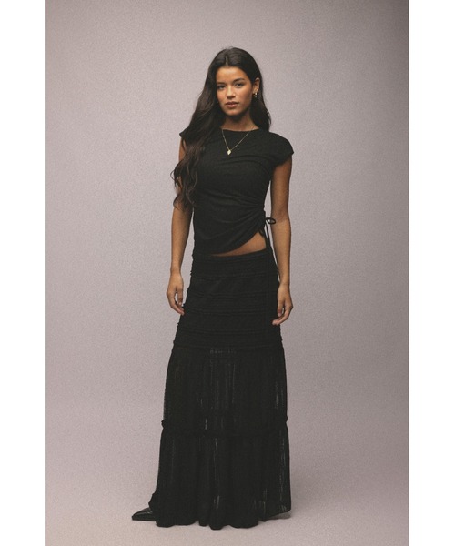 ALEXIA STAM（アリシアスタン）の「Lace Long Skirt/レース