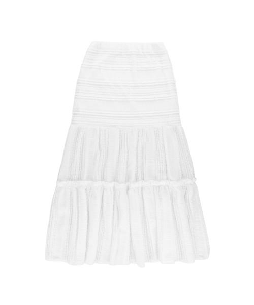 新品未使用　ALEXIA STAM Lace Long Skirt ホワイト M 新品未使用 ALEXIA STAM Lace Long Skirt ホワイト M - メルカリ