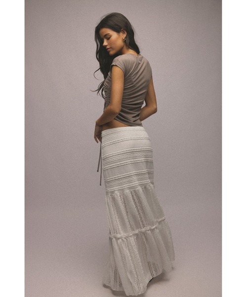 ALEXIA STAM Wellness 腰巻き風スカート　新品タグ付き　グレー ALEXIA STAM Wellness 腰巻き風スカート 新品タグ付き グレー Wellness