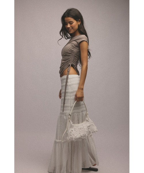 ALEXIA STAM（アリシアスタン）の「Lace Long Skirt/レース
