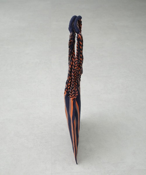 NANO universe（ナノユニバース）の「ハンモックバッグ（トートバッグ・レディース・ライトグレー/ネイビー/オレンジ・FREE）」の10枚目の写真