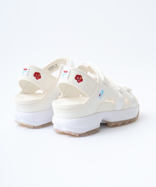 FILA(フィラ)の「FILA DISRUPTOR SD PUFFY U-CITY ディスラプター SD パフィー 厚底 スポーツサンダル(サンダル・レディース・オフホワイト・S/XL/M/L/2XL)」の4枚目の写真