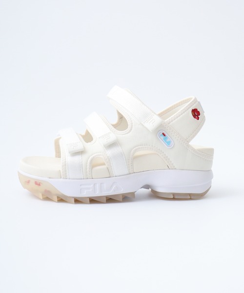 FILA(フィラ)の「FILA DISRUPTOR SD PUFFY U-CITY ディスラプター SD パフィー 厚底 スポーツサンダル(サンダル・レディース・オフホワイト・S/XL/M/L/2XL)」の12枚目の写真