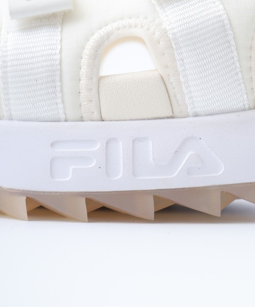 FILA(フィラ)の「FILA DISRUPTOR SD PUFFY U-CITY ディスラプター SD パフィー 厚底 スポーツサンダル(サンダル・レディース・オフホワイト・S/XL/M/L/2XL)」の14枚目の写真