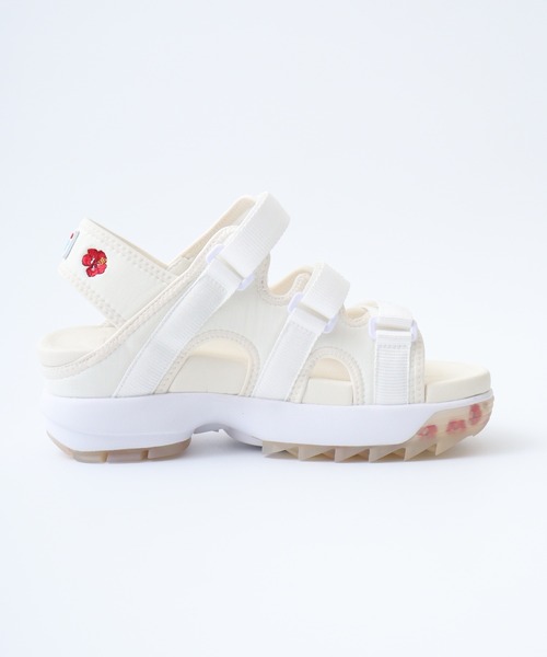 FILA(フィラ)の「FILA DISRUPTOR SD PUFFY U-CITY ディスラプター SD パフィー 厚底 スポーツサンダル(サンダル・レディース・オフホワイト・S/XL/M/L/2XL)」の15枚目の写真