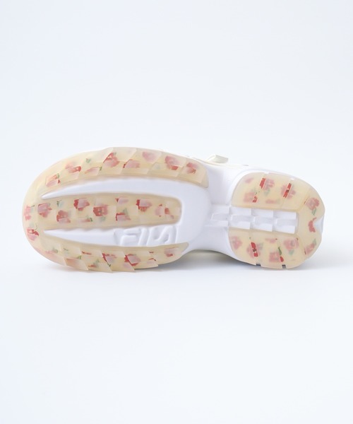 FILA(フィラ)の「FILA DISRUPTOR SD PUFFY U-CITY ディスラプター SD パフィー 厚底 スポーツサンダル(サンダル・レディース・オフホワイト・S/XL/M/L/2XL)」の6枚目の写真