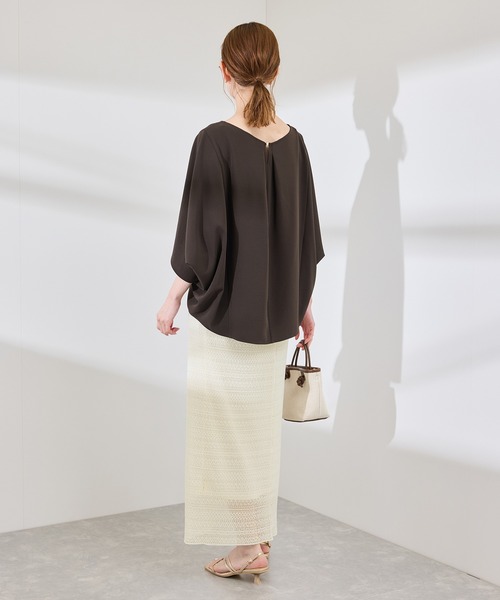 ROPE' PICNIC(ロペピクニック)の「レースアイラインスカート(スカート・レディース・ブラック/ホワイト・38)」の17枚目の写真