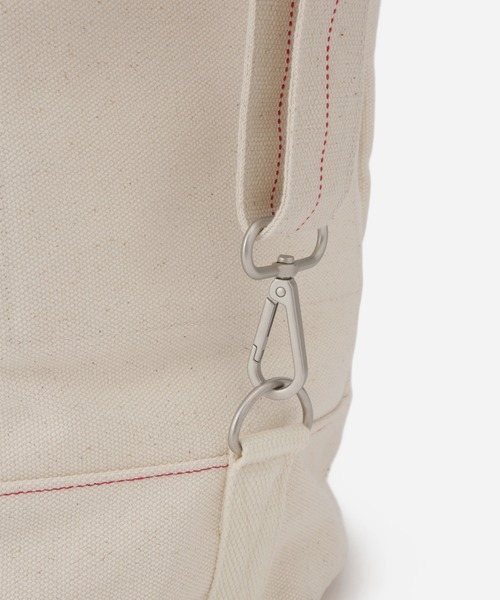 Saturdays NYC（サタデーズ ニューヨークシティ ）の「SNYC Canvas Bonsack（トートバッグ・メンズ・オフホワイト・FREE）」の9枚目の写真