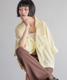LOWRYS FARM | リネンポンチョシャツ　 492164(シャツ/ブラウス)
