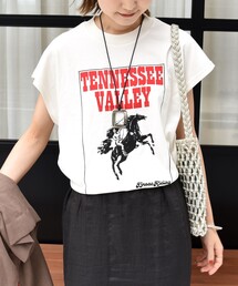 【SHIPS別注】TENNESSEE:フレンチ スリーブ プルオーバー