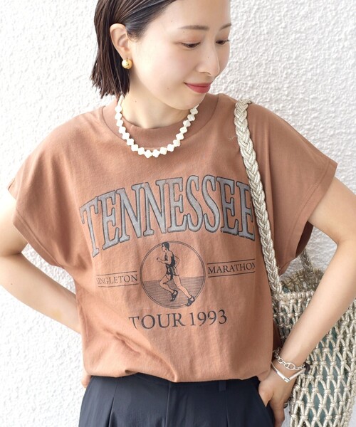 【シップス　ウィメン】【SHIPS別注】TENNESSEE:フレンチ スリーブ プルオーバー SHIPS｜【SHIPS別注】TENNESSEE:フレンチ スリーブ プルオーバー