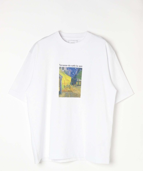 GLOBAL WORK(グローバルワーク)の「ATELIER GLOBAL WORK Tシャツ/半袖/492793(Tシャツ/カットソー・メンズ・ホワイト系5/チャコールグレー/ブラック/ダークブラウン/ブラック系/ホワイト系1/ホワイト系2/ホワイト系3/ホワイト系4/ホワイト系6・LARGE/MEDIUM/SMALL/X-LARGE)」の5枚目の写真