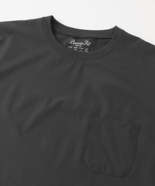 URBAN RESEARCH Sonny Label(アーバンリサーチサニーレーベル)の「『接触冷感/吸水速乾/UVカット』Breeze Fit クルーネックTシャツ(Tシャツ/カットソー・メンズ・ベージュ系その他/ブラック/チャコールグレー・MEDIUM/LARGE/X-LARGE)」の20枚目の写真