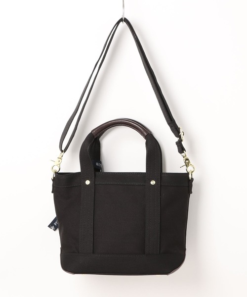 BEVERLY HILLS POLO CLUB(ビバリーヒルズポロクラブ)の「【BEVERLY HILLS POLO CLUB/ビバリーヒルズポロクラブ】【型崩れしにくいタフ帆布】キャンバス ミニトートバッグ 2WAYショルダー 高耐久(トートバッグ・レディース・グレー/オフホワイト/アイボリー/ブラック・FREE)」の5枚目の写真