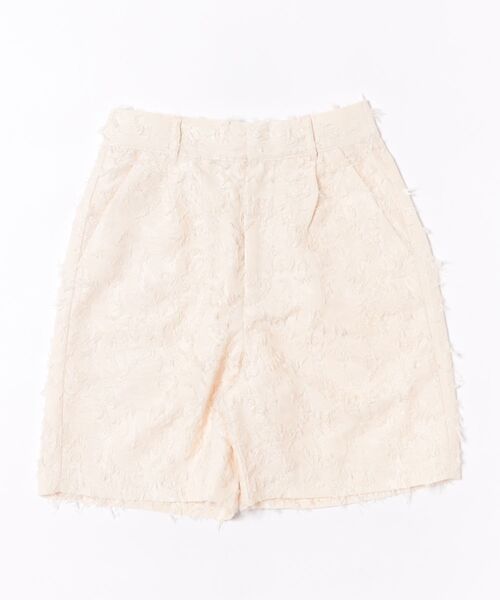 MAGASIN DE MODE Chou Chou(マガジンデモードシュシュ)の「【MAGASIN DE MODE Chou Chou】フリンジジャカードショートパンツ trc(その他パンツ・レディース・ブラック/アイボリー/ピンク・FREE)」の22枚目の写真