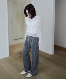 Smyeon（スミョン）の「Layered flare pants/レイヤードフレアパンツ