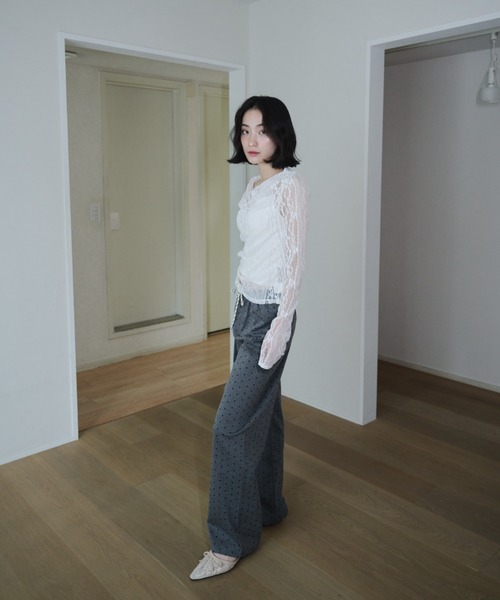Smyeon アソートイージーパンツ グレー Assortment easy pants/アソートイージーパンツ（その他パンツ
