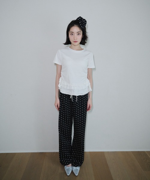 ✨極美品✨芽風 イージーパンツ サルエルパンツ センソユニコ チェック ✨極美品✨芽風 イージーパンツ サルエルパンツ センソユニコ