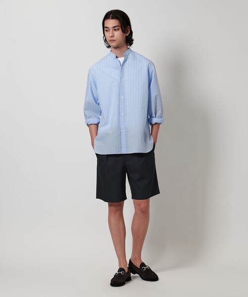 UNITED ARROWS（ユナイテッドアローズ）の「ポリエステル/ウール  フォルム ギャバジン グルカショーツ（その他パンツ・メンズ・ベージュ/ネイビー・L/M/XL/S）」の5枚目の写真