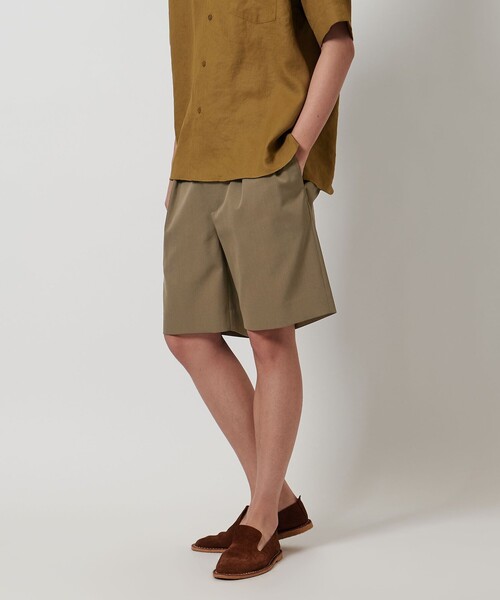 UNITED ARROWS（ユナイテッドアローズ）の「ポリエステル/ウール  フォルム ギャバジン グルカショーツ（その他パンツ・メンズ・ベージュ/ネイビー・L/M/XL/S）」の6枚目の写真