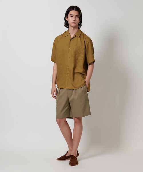 UNITED ARROWS（ユナイテッドアローズ）の「ポリエステル/ウール  フォルム ギャバジン グルカショーツ（その他パンツ・メンズ・ベージュ/ネイビー・L/M/XL/S）」の7枚目の写真