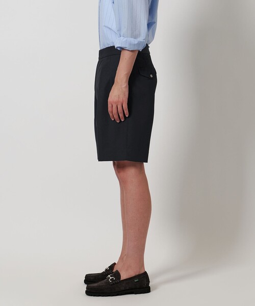 UNITED ARROWS（ユナイテッドアローズ）の「ポリエステル/ウール  フォルム ギャバジン グルカショーツ（その他パンツ・メンズ・ベージュ/ネイビー・L/M/XL/S）」の11枚目の写真