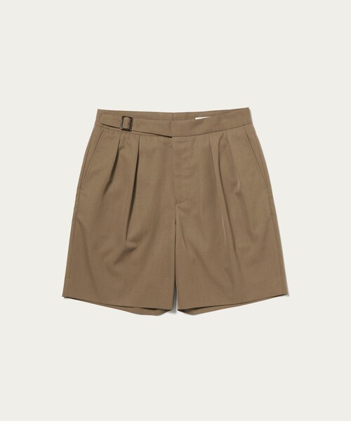UNITED ARROWS（ユナイテッドアローズ）の「ポリエステル/ウール  フォルム ギャバジン グルカショーツ（その他パンツ・メンズ・ベージュ/ネイビー・L/M/XL/S）」の13枚目の写真