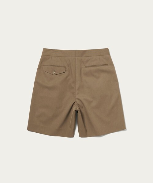 UNITED ARROWS（ユナイテッドアローズ）の「ポリエステル/ウール  フォルム ギャバジン グルカショーツ（その他パンツ・メンズ・ベージュ/ネイビー・L/M/XL/S）」の14枚目の写真
