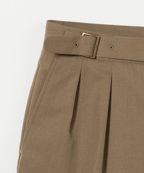 UNITED ARROWS（ユナイテッドアローズ）の「ポリエステル/ウール  フォルム ギャバジン グルカショーツ（その他パンツ・メンズ・ベージュ/ネイビー・L/M/XL/S）」の22枚目の写真