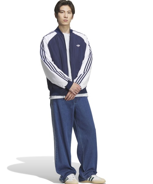 adidas(アディダス)の「adidas STANDARD10 JKT / アディダス スタンダード 10 ジャケット(その他アウター・メンズ・インディゴブルー・XXL/XL/L/M/S)」の12枚目の写真
