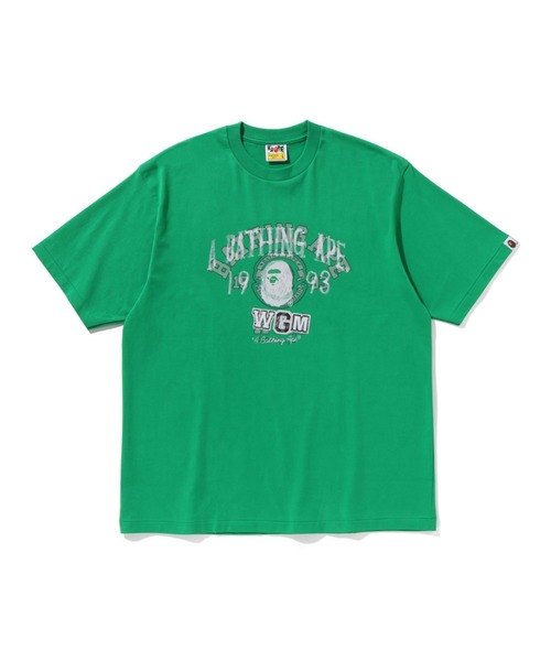 A BATHING APE 長袖シャツ 胸ポケット 緑 グラデーション　L A BATHING APE - 【オールド】エイプ/APE Tシャツ