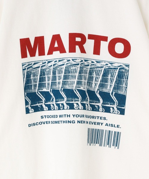 LOWRYS FARM（ローリーズファーム）の「ＭＡＲＴＯプリントＴ　 498650（Tシャツ/カットソー・キッズ・ホワイト系その他/オフホワイト/グレー/チャコールグレー・110cm/120cm/130cm/140cm/150cm）」の9枚目の写真