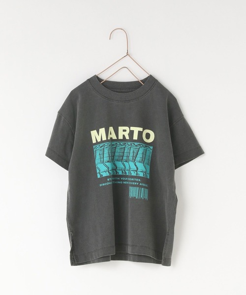 LOWRYS FARM（ローリーズファーム）の「ＭＡＲＴＯプリントＴ　 498650（Tシャツ/カットソー・キッズ・ホワイト系その他/オフホワイト/グレー/チャコールグレー・110cm/120cm/130cm/140cm/150cm）」の19枚目の写真