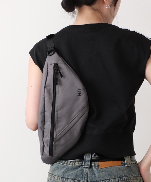 MEI（メイ）の「MEI/メイ BOTTOMLINE M ショルダーバッグ（ショルダーバッグ・メンズ・ベージュ/グレー/ブラック・FREE）」の15枚目の写真