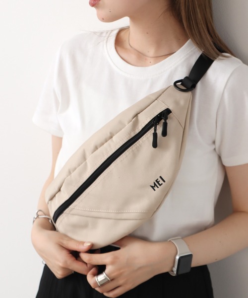 MEI（メイ）の「MEI/メイ BOTTOMLINE M ショルダーバッグ（ショルダーバッグ・メンズ・ベージュ/グレー/ブラック・FREE）」の16枚目の写真