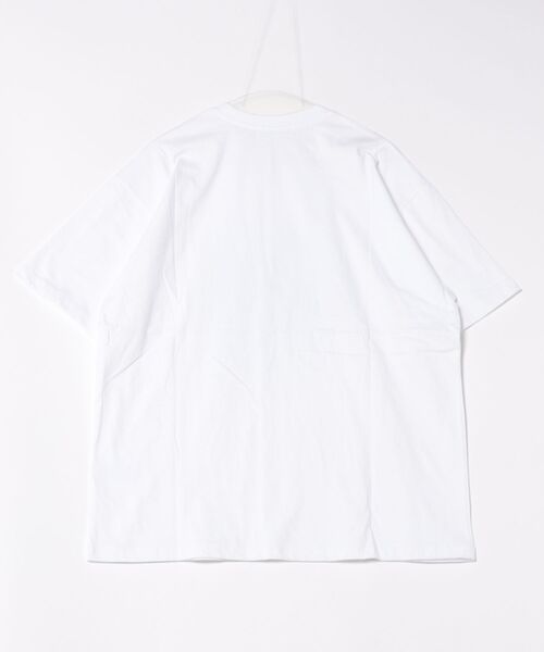 Chikashitsu +（チカシツプラス）の「【Chikashitsu +】edy crystalhalf sleeve t-shirt / 【チカシツプラス】ロゴ半袖Ｔシャツ（Tシャツ/カットソー・メンズ・ホワイト/ブラック・ONE SIZE）」の3枚目の写真