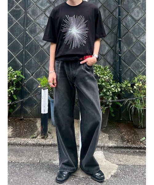 セール】【Chikashitsu +】edy crystalhalf sleeve t-shirt