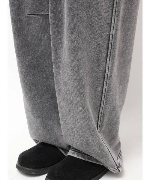 Ungrid（アングリッド）の「ヴィンテージウォッシュスウェットパンツ（スウェットパンツ・レディース・チャコールグレー/ベージュ・FREE）」の19枚目の写真