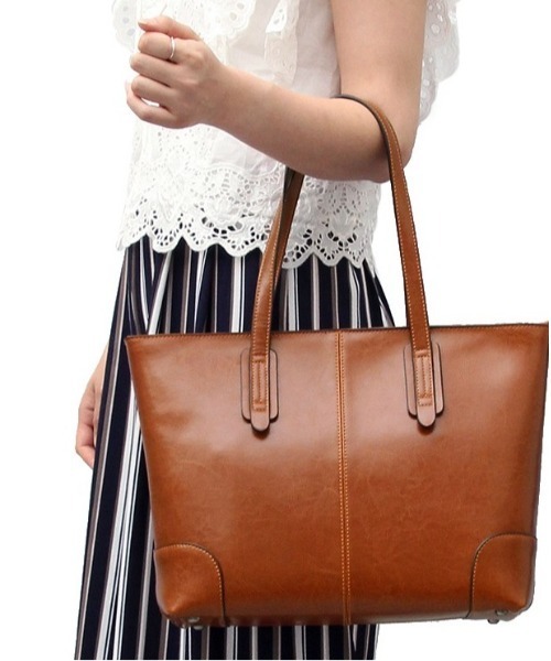 REGiSTA（レジスタ）の「REGiSTA Split Leather Tote Bag（トートバッグ・メンズ・ネイビー/キャメル/ダークブラウン/レッド/グレー/ブラック・FREE）」の10枚目の写真