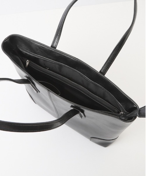 REGiSTA（レジスタ）の「REGiSTA Split Leather Tote Bag（トートバッグ・メンズ・ネイビー/キャメル/ダークブラウン/レッド/グレー/ブラック・FREE）」の17枚目の写真