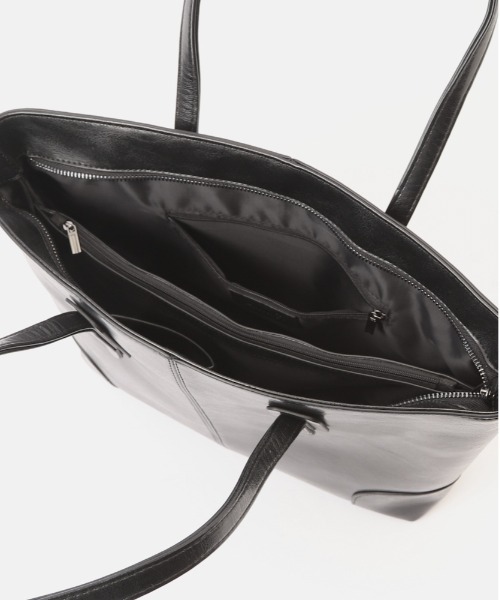 REGiSTA（レジスタ）の「REGiSTA Split Leather Tote Bag（トートバッグ・メンズ・ネイビー/キャメル/ダークブラウン/レッド/グレー/ブラック・FREE）」の18枚目の写真
