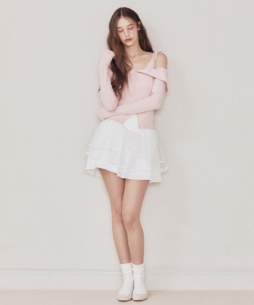 [NOT YOUR ROSE] PROMIS9 ナギョン着用 SERENA TOP NOTYOURROSE】Sana top（その他トップス）｜NOT YOUR ROSE