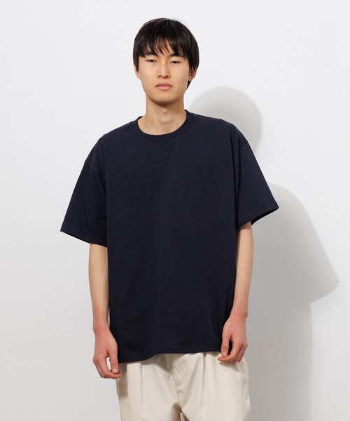 Knuu(ヌウ)の「9.5oz Heavy T-Shirt(Tシャツ/カットソー・メンズ・ブラック/ネイビー/ホワイト/ブラウン/ダークネイビー・XX-LARGE/X-LARGE/LARGE/MEDIUM/SMALL/X-SMALL)」の5枚目の写真