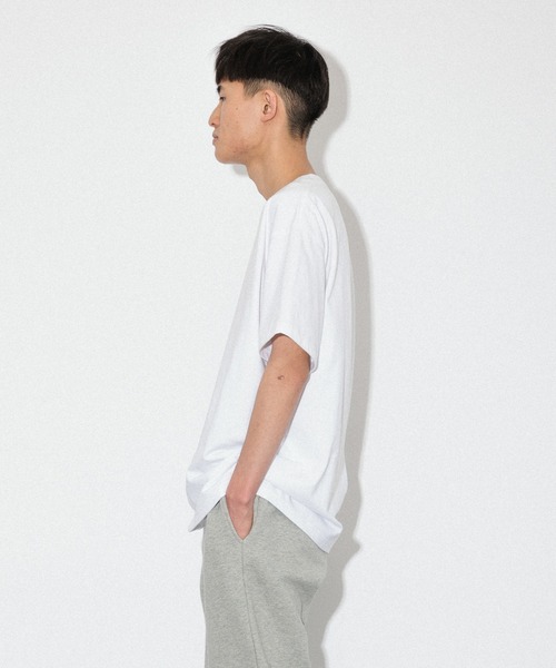 Knuu(ヌウ)の「9.5oz Heavy T-Shirt(Tシャツ/カットソー・メンズ・ブラック/ネイビー/ホワイト/ブラウン/ダークネイビー・XX-LARGE/X-LARGE/LARGE/MEDIUM/SMALL/X-SMALL)」の6枚目の写真